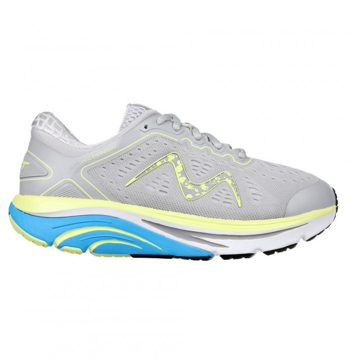 MBT-2000 M Lace up grey/Lime Yellow 42 MBT Shoes